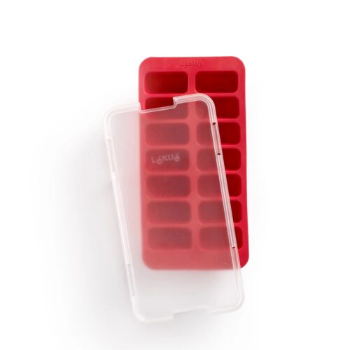 lekue-vaschetta-rettangolare-per-cubetti-di-ghiaccio-con-coperchio-red-1.jpeg Lékué Vaschetta rettangolare per cubetti di ghiaccio con coperchio - red
