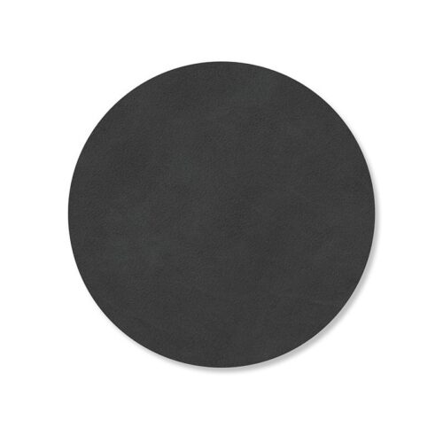 LINDDNA GLASS MATS Sottobicchiere tondo - black