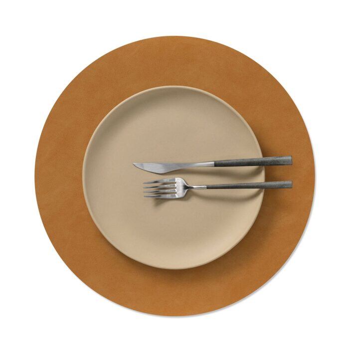 linddna-table-mats-sottopiatto-o38cm-burned-curry-2.jpg LINDDNA TABLE MATS Sottopiatto ø38cm - burned curry
