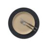 LINDDNA TABLE MATS Sottopiatto reversibile ø30cm - black / red