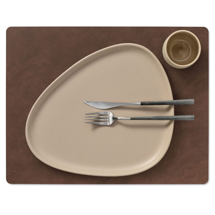 linddna-table-mats-tovaglietta-rettangolare-dark-brown-2.jpg LINDDNA TABLE MATS Tovaglietta rettangolare - dark brown