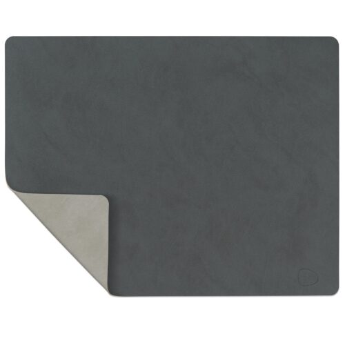 linddna-table-mats-tovaglietta-rettangolare-reversibile-anthracite-light-grey-1.jpg LINDDNA TABLE MATS Tovaglietta rettangolare reversibile - anthracite / light grey