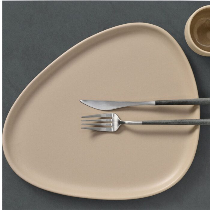 linddna-table-mats-tovaglietta-rettangolare-reversibile-anthracite-light-grey-2.jpg LINDDNA TABLE MATS Tovaglietta rettangolare reversibile - anthracite / light grey