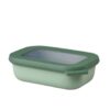 Mepal CIRQULA RETTANGOLARE Contenitore basso 0,5L - nordic sage