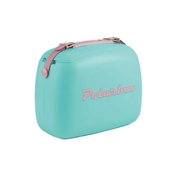 polarbox-borsa-termica-6l-verde-acqua-rosa-1.jpg Polarbox Borsa termica 6L - verde acqua - rosa