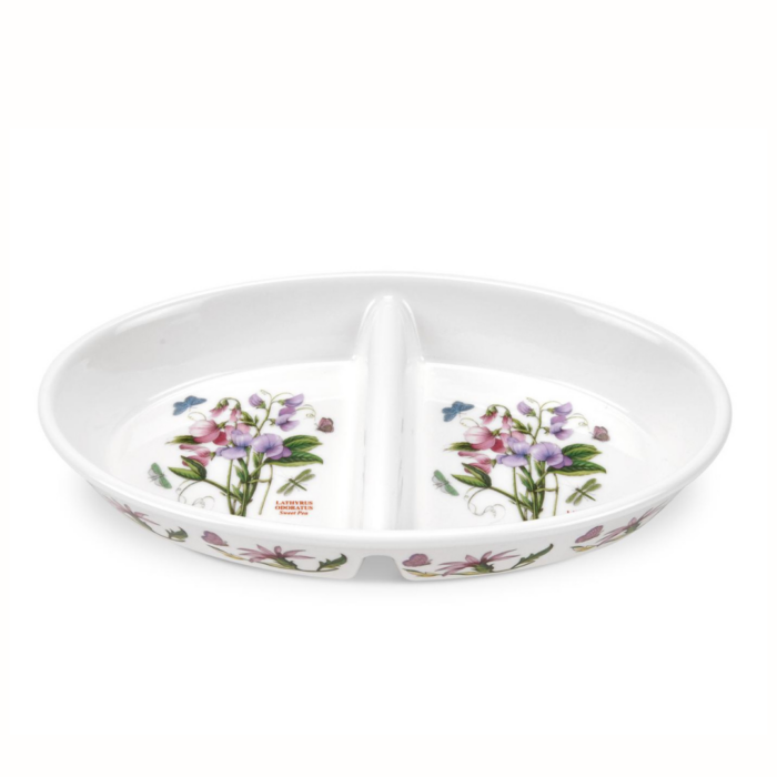 portmeirion-botanic-garden-oval-divided-dish-piatto-ovale-diviso-o28-1.png Portmeirion BOTANIC GARDEN Oval Divided Dish - piatto ovale diviso Ø28
