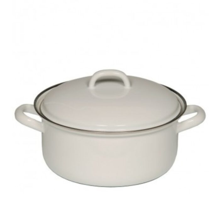 Riess Casseruola bassa 16cm con coperchio