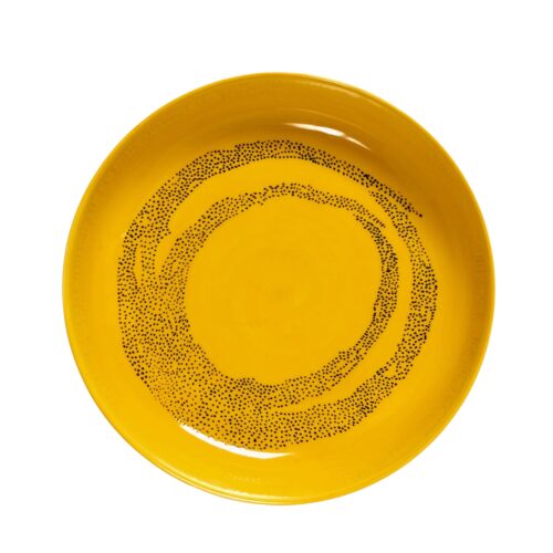 serax-feast-ottolenghi-piatto-fondo-22cm-yellow-black-1.jpg Serax FEAST OTTOLENGHI Piatto fondo 22cm - yellow black