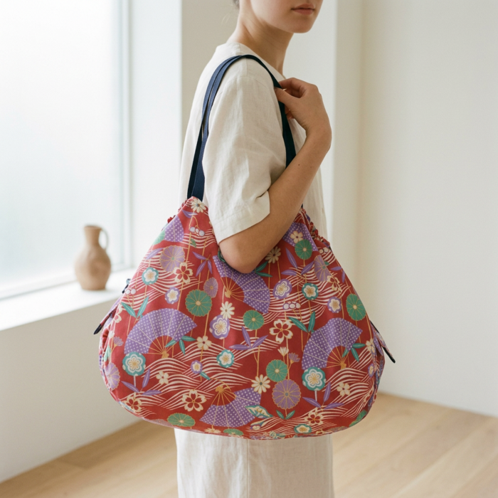 shupatto-compact-l-borsa-pieghevole-40l-2.png Shupatto COMPACT L Borsa pieghevole 40L
