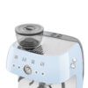 Smeg Macchina da caffè espresso con macinacaffè integrato EGF03 - azzurro