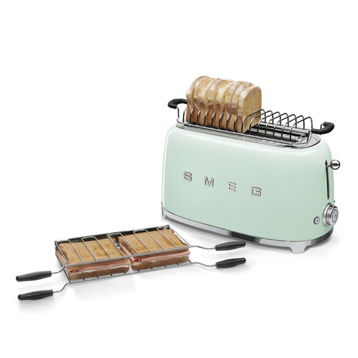 Smeg Tostapane 2x4 fette - verde pastello