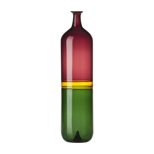 venini-bolle-vaso-503.00-viola-ambra-verde-mela-1.jpeg Venini BOLLE Vaso 503.00 - viola/ambra/verde mela