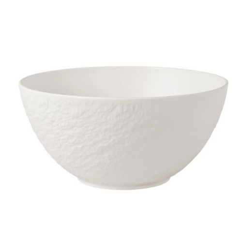 Villeroy&Boch MANUFACTURE ROCK Ciotola insalata 24 cm - bianco