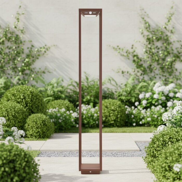 zafferano-luci-home-solar-100-lampada-da-giardino-corten-raggrinzante-2.jpg Zafferano Luci HOME SOLAR 100 Lampada da giardino - corten raggrinzante