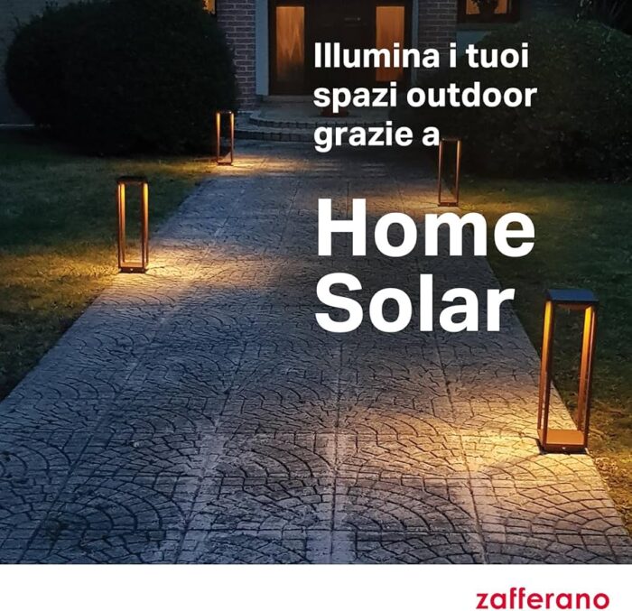 zafferano-luci-home-solar-100-lampada-da-giardino-corten-raggrinzante-3.jpg Zafferano Luci HOME SOLAR 100 Lampada da giardino - corten raggrinzante