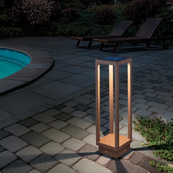 Zafferano Luci HOME SOLAR Accessori base zavorrata - corten raggrinzante