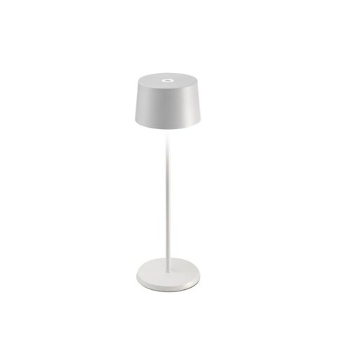 zafferano-luci-olivia-pro-lampada-da-tavolo-bianco-opaco-1.jpg Zafferano Luci OLIVIA PRO Lampada da tavolo - bianco opaco