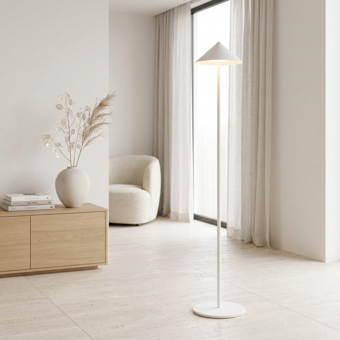 zafferano-luci-pina-xxl-lampada-da-terra-bianco-opaco-2.png Zafferano Luci PINA XXL Lampada da terra - bianco opaco
