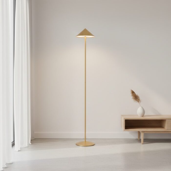 zafferano-luci-pina-xxl-lampada-da-terra-oro-semiopaco-2.jpg Zafferano Luci PINA XXL Lampada da terra - oro semiopaco