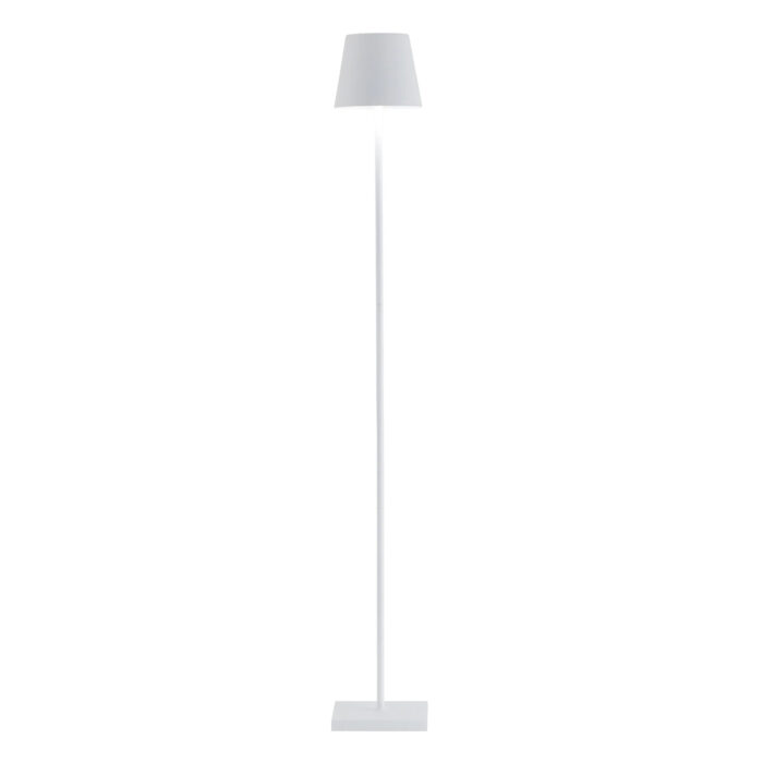 Zafferano Luci POLDINA PRO L Lampada da terra - bianco opaco