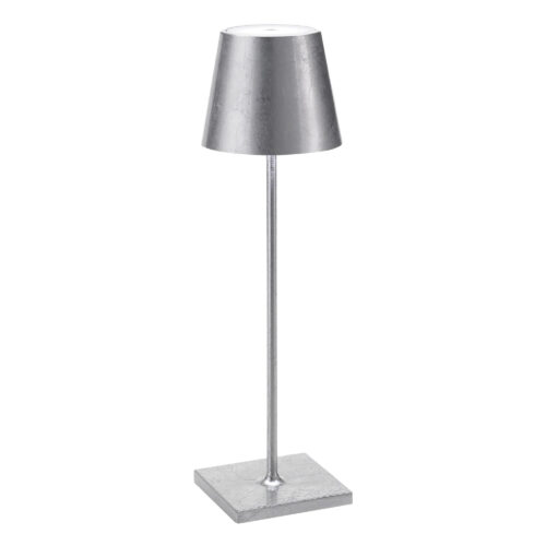 zafferano-luci-poldina-pro-lampada-da-tavolo-bianco-raggrinzante-foglia-argento-bianco-raggrinzante-foglia-argento-1.jpg Zafferano Luci POLDINA PRO Lampada da tavolo - bianco raggrinzante + foglia argento bianco raggrinzante + foglia argento