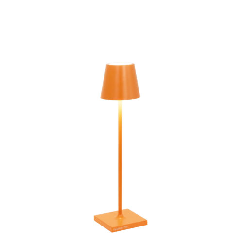 zafferano-luci-poldina-pro-micro-lampada-da-tavolo-arancione-opaco-1.jpg Zafferano Luci POLDINA PRO MICRO Lampada da tavolo - arancione opaco