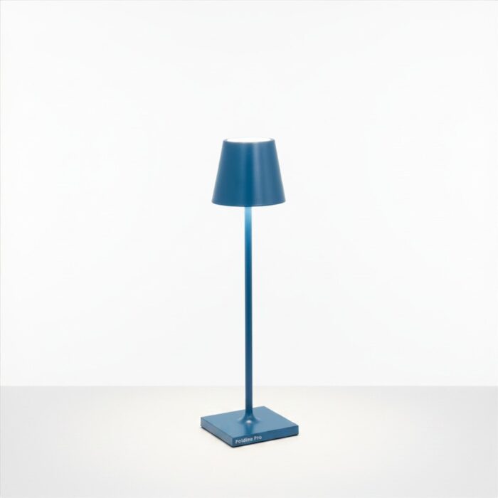 zafferano-luci-poldina-pro-micro-lampada-da-tavolo-blu-capri-opaco-2.jpg Zafferano Luci POLDINA PRO MICRO Lampada da tavolo - blu capri opaco