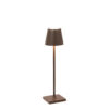 zafferano-luci-poldina-pro-micro-lampada-da-tavolo-corten-raggrinzante-1.jpg Zafferano Luci POLDINA PRO MICRO Lampada da tavolo - corten raggrinzante