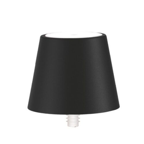 zafferano-luci-poldina-stopper-lampada-da-tavolo-nero-opaco-1-1.jpg Zafferano Luci POLDINA STOPPER Lampada da tavolo - nero opaco