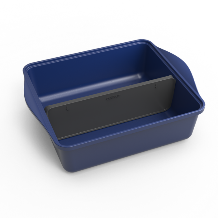 cookut-the-incredible-pirofila-quadra-con-separatore-blueberry-1-1.png Cookut THE INCREDIBLE Pirofila quadra con separatore - blueberry