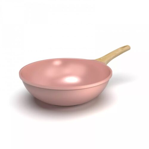 cookut-wok-28cm-rosa-cipria-1.jpg Cookut WOK 28cm - rosa cipria