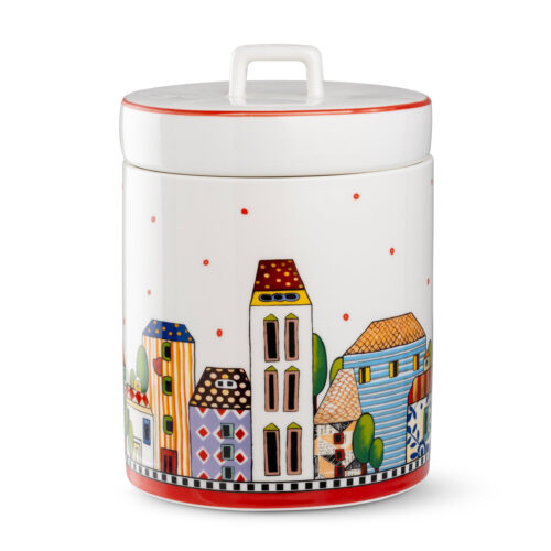 egan-egan-barattolo-biscottiera-14x19cm-rosso-1.jpg Egan EGAN Barattolo/Biscottiera 14X19cm - rosso