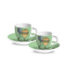 egan-giramondo-set-2-tazze-caffe-con-piattino-80ml-in-scatola-latta-verde-1.jpg Egan GIRAMONDO Set 2 tazze caffè con piattino 80ml in scatola latta - verde