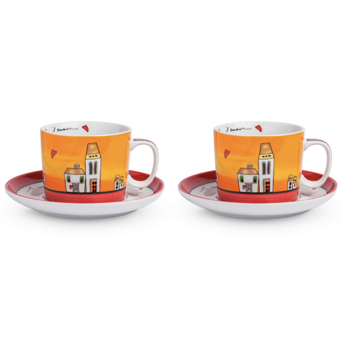 egan-le-casette-set-2-tazze-colazione-con-piatto-rosso-340ml-rosso-1.png Egan LE CASETTE Set 2 tazze colazione con piatto rosso 340ml - rosso