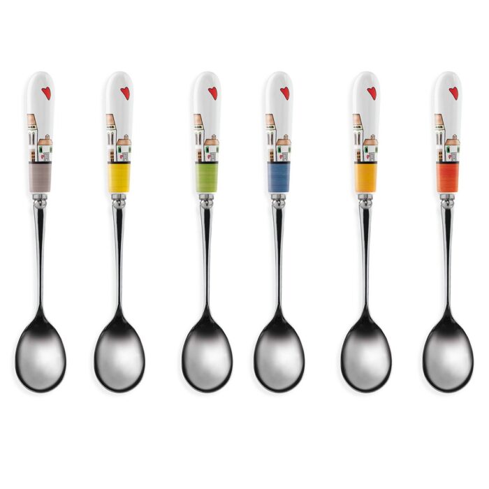 Egan LE CASETTE Set 6 cucchiaini
