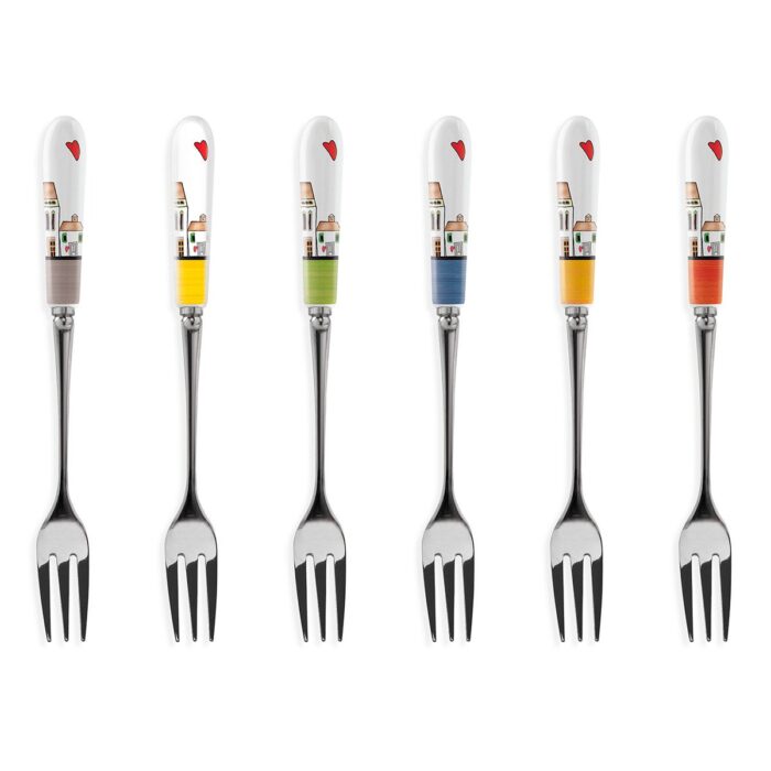 Egan LE CASETTE Set 6 forchettine