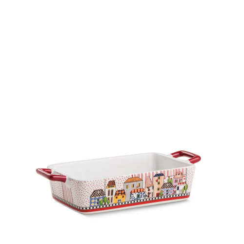 Egan PAESE MIO Pirofila 24,5x13cm - rosso
