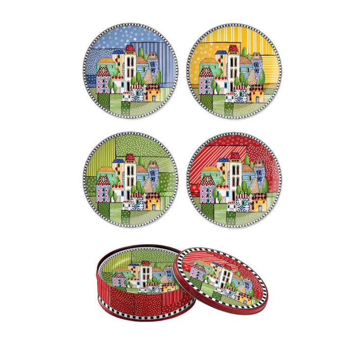 egan-paese-mio-set-4-piatti-dessert-assortiti-19cm-3.png Egan PAESE MIO Set 4 piatti dessert assortiti 19cm