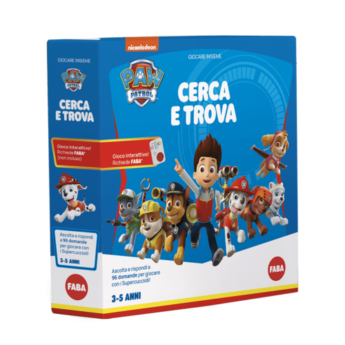 Faba GIOCHI Paw Patrol cerca e trova