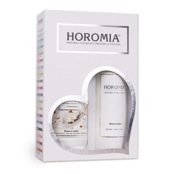 horomia-bianco-latte-cofanetto-regalo-con-profuma-bucato-e-spray-per-tessuti-2.png Horomia BIANCO LATTE Cofanetto regalo con profuma bucato e spray per tessuti