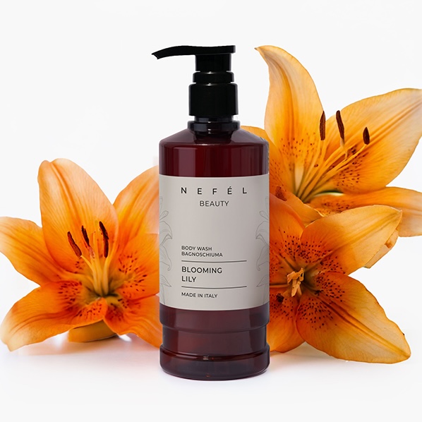 nefel-body-wash-bagnodoccia-480ml-blooming-lily-3.jpg Nefél BODY WASH Bagnodoccia 480ml - blooming lily