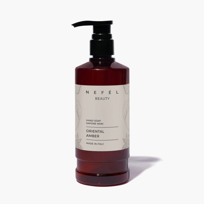 nefel-hand-soap-sapone-mani-480ml-oriental-amber-1.jpg Nefél HAND SOAP Sapone mani 480ml - oriental amber