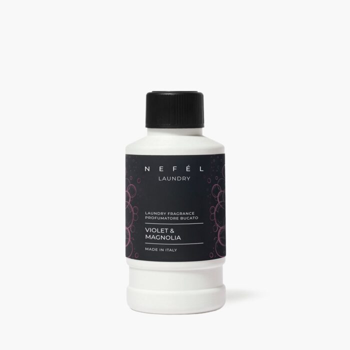 nefel-laundry-fragrance-profumatore-bucato-250ml-violet-magnolia-1.jpg Nefél LAUNDRY FRAGRANCE Profumatore bucato 250ml - violet & magnolia