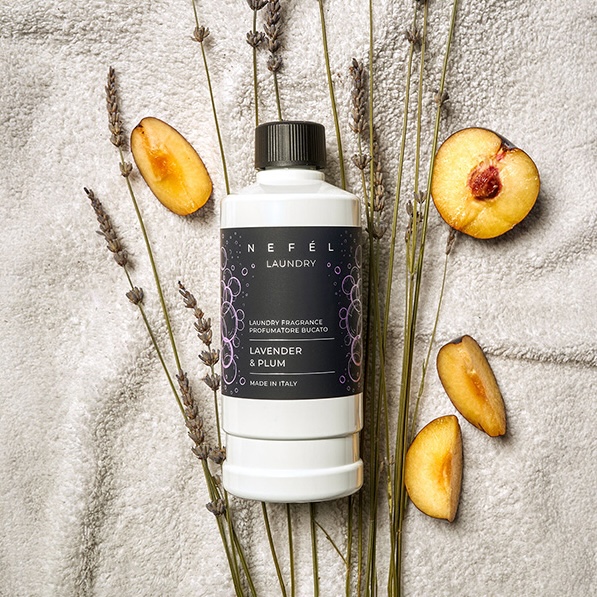 nefel-laundry-fragrance-profumatore-bucato-500ml-lavender-plum-2.jpg Nefél LAUNDRY FRAGRANCE Profumatore bucato 500ml - lavender & plum