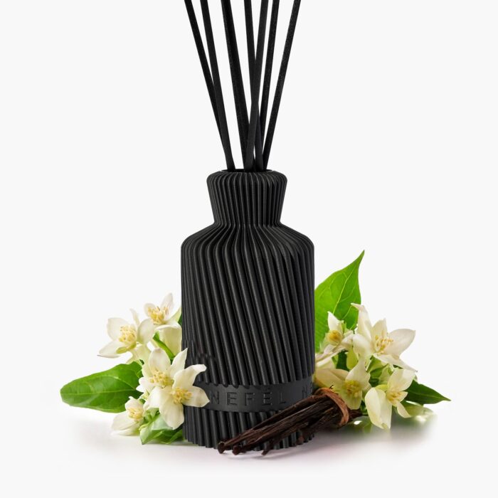 Nefél REED DIFFUSER WAVES Diffusore per ambiente 250ml - vanilla & jasmine