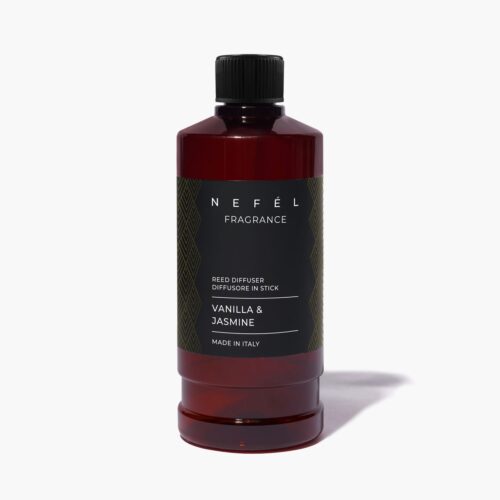 Nefél REED DIFFUSER WAVES Diffusore refill 480ml - vanilla & jasmine