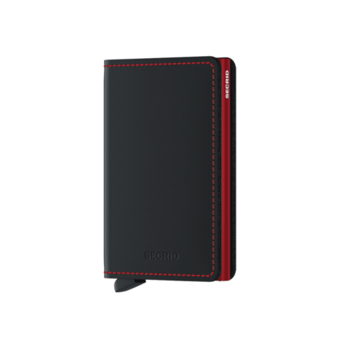 Secrid SLIMWALLET Portafoglio - black & red